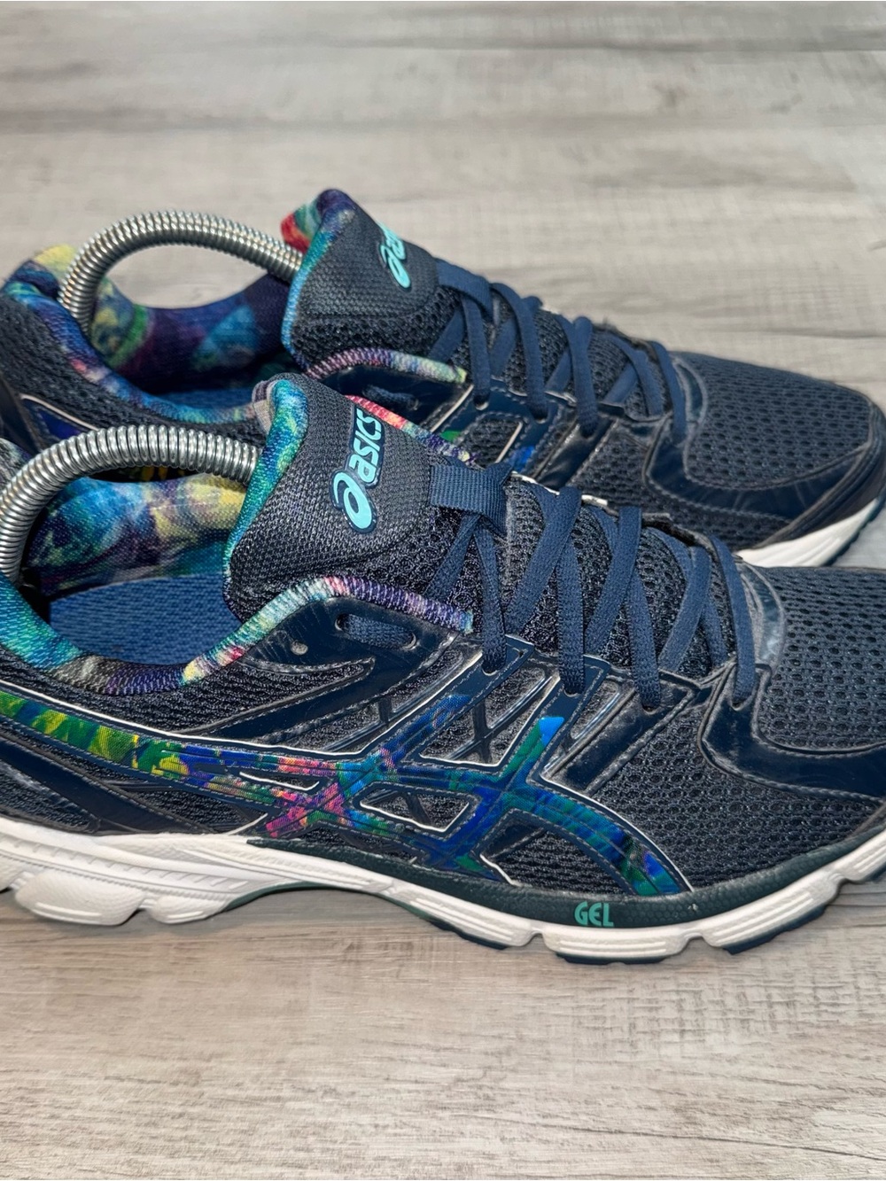 ASICS Duomax Gel-Enhanced Ultra 3.0 Womens Running Athletic Shoe Blue SIZE 11